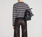 Cashmere Cardigan in Navy Fair Isle-Sweaters-Frame-Navy Fair Isle-XS-Mercantile Portland