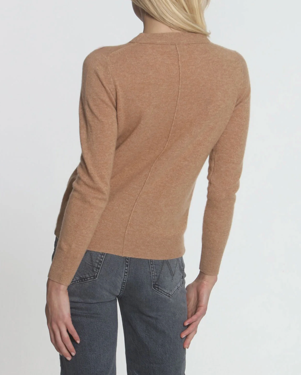 Cashmere Crew in Ginger-Sweaters-LABEL+THREAD-Ginger-XS-Mercantile Portland