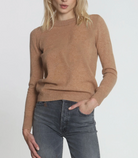 Cashmere Crew in Ginger-Sweaters-LABEL+THREAD-Ginger-XS-Mercantile Portland