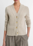 Cashmere Donegal Cardigan-Clothing-Vince-Biscuit Donegal-XXS-Mercantile Portland