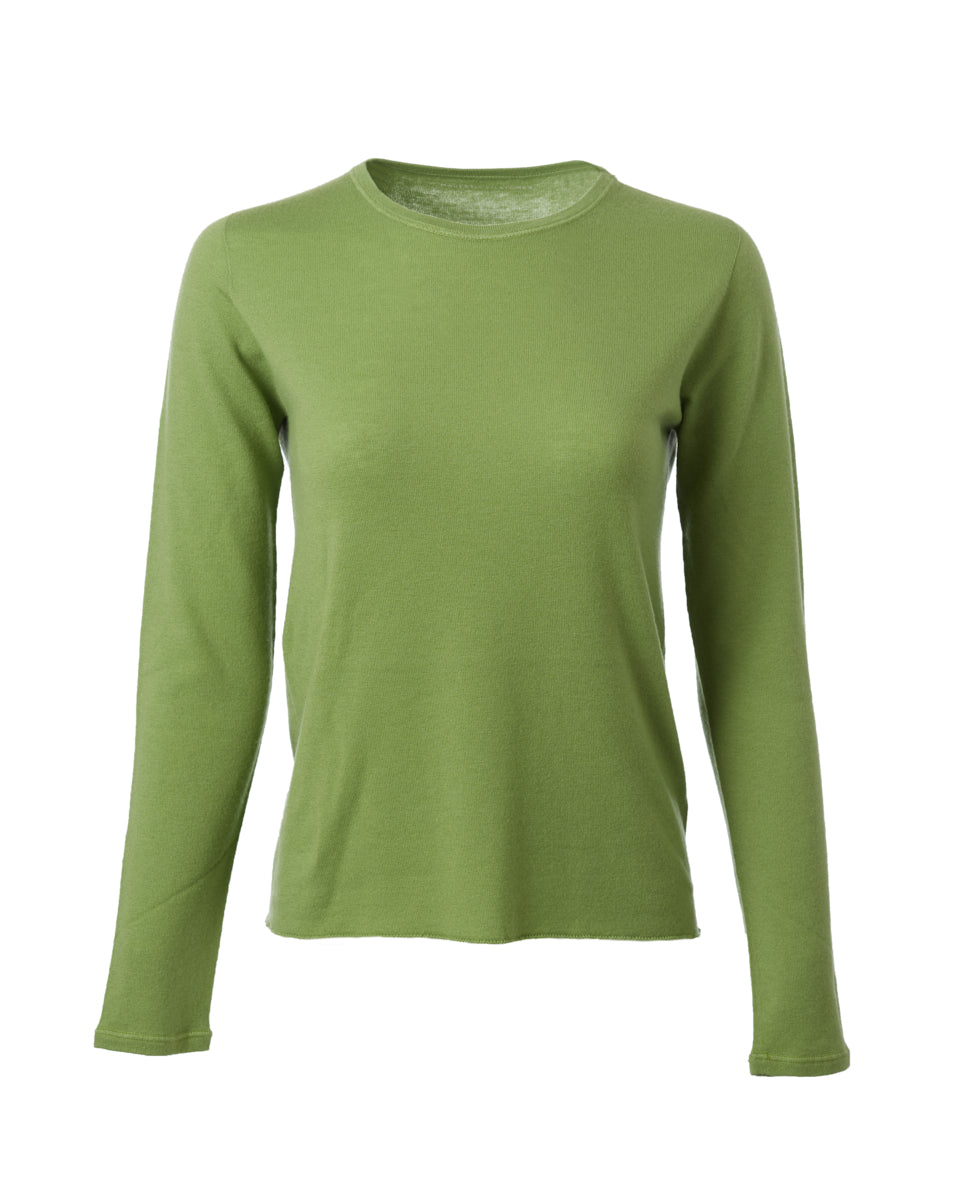 Cashmere Hd L/s Crewneck-Tops-Majestic Filatures-Toscane-1-Mercantile Portland