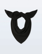 Cashmere Neckerchief in Black-Scarves and Wraps-White & Warren-Black-Mercantile Portland
