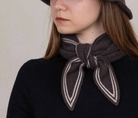 Cashmere Neckerchief in Cacao-Scarves and Wraps-OATS & RICE-Cacao-OS-Mercantile Portland