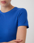 Cashmere Short Sleeve Crewneck-Clothing-Majestic Filatures-Capri-1-Mercantile Portland