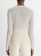 Cashmere-Silk Waffle-Knit Henley-Clothing-Vince-Mojave-XXS-Mercantile Portland
