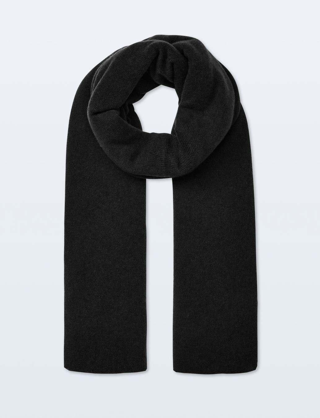 Cashmere Travel Wrap in Black-Scarves and Wraps-White & Warren-Black-Mercantile Portland