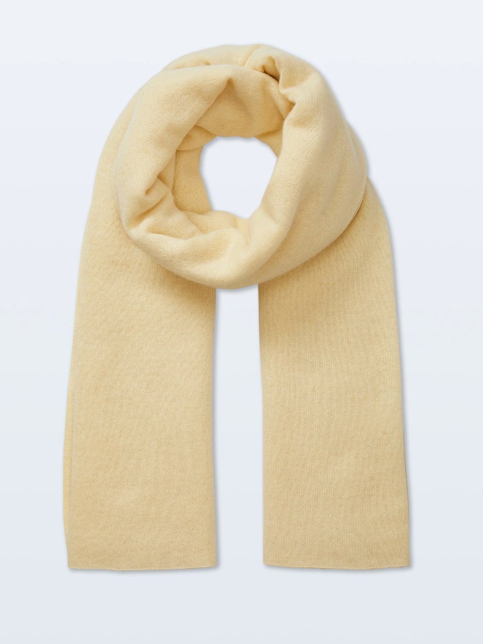 Cashmere Travel Wrap in Lemonade-Scarves and Wraps-White & Warren-Lemonade-Mercantile Portland