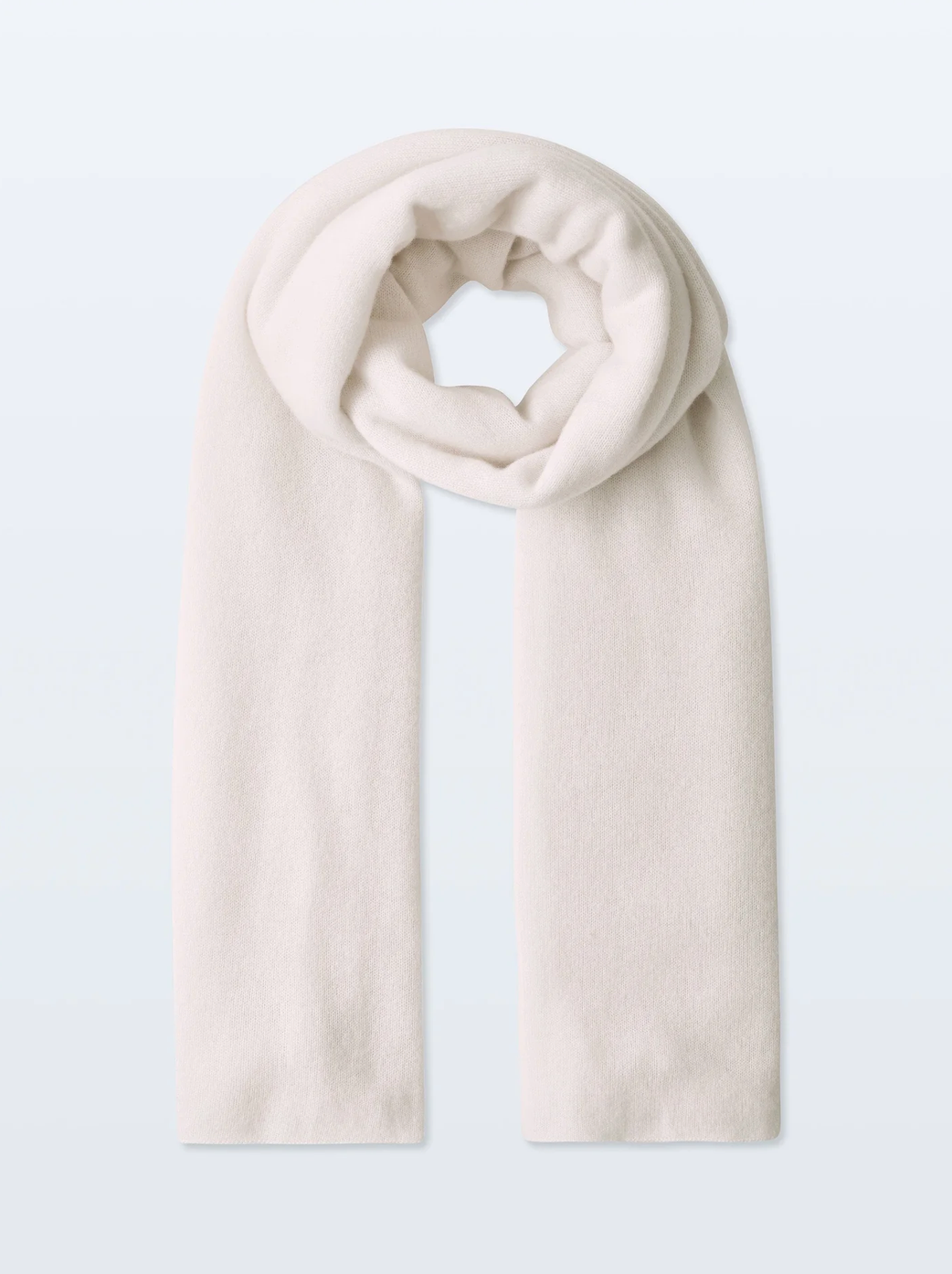 Cashmere Travel Wrap in Soft White-Scarves and Wraps-White & Warren-Soft White-Mercantile Portland