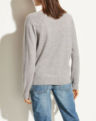 Cashmere Weekend V-Neck-Sweaters-Vince-Coastal Blue-XXS-Mercantile Portland