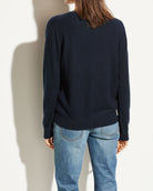 Cashmere Weekend V-Neck-Sweaters-Vince-Coastal Blue-XXS-Mercantile Portland