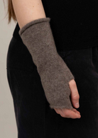 Cashmere Wrist Warmers in Tan-Gloves-OATS & RICE-Tan-OS-Mercantile Portland