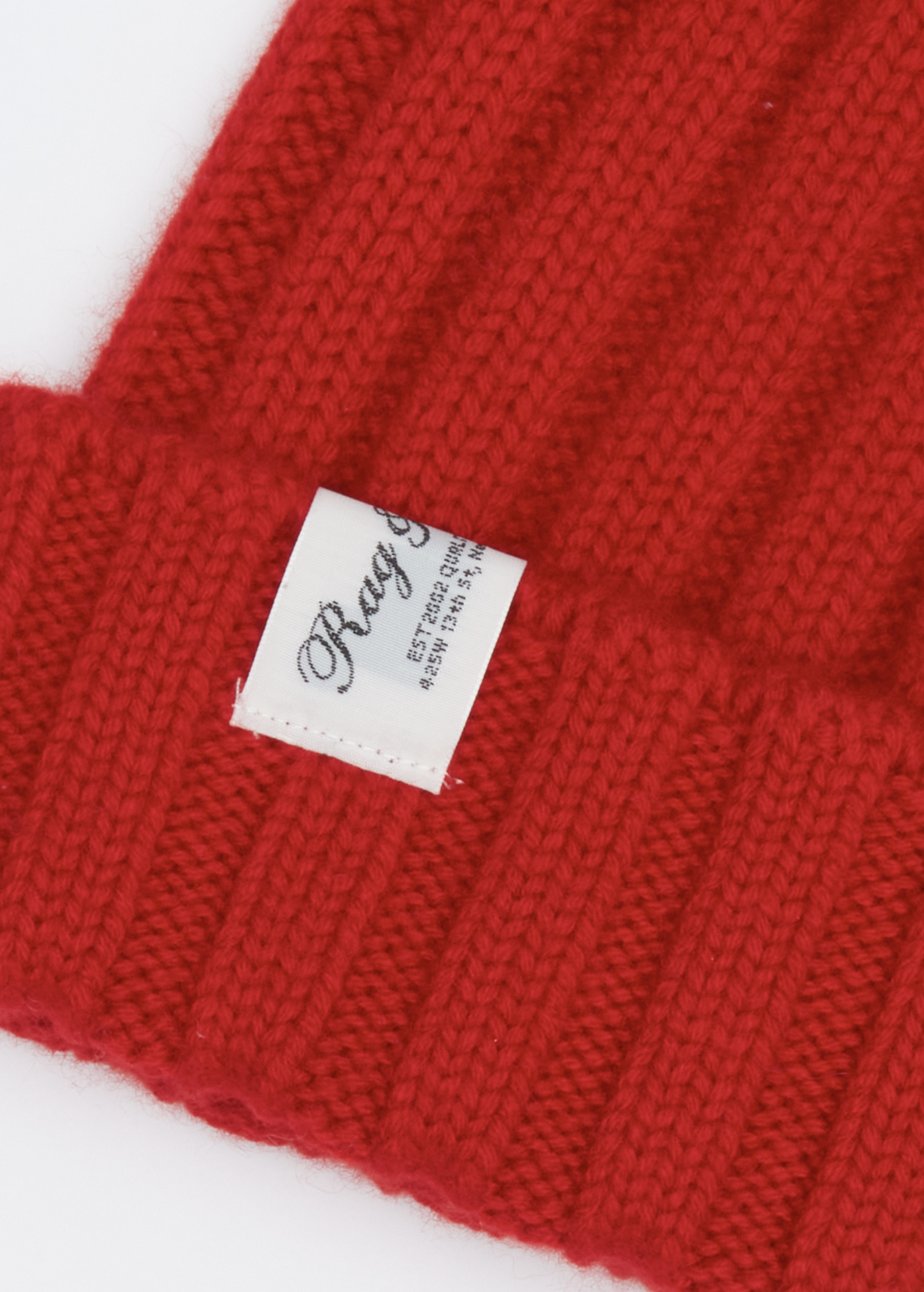 Cassidy Cashmere Beanie-Hats-RAG & BONE-Red-1-Mercantile Portland