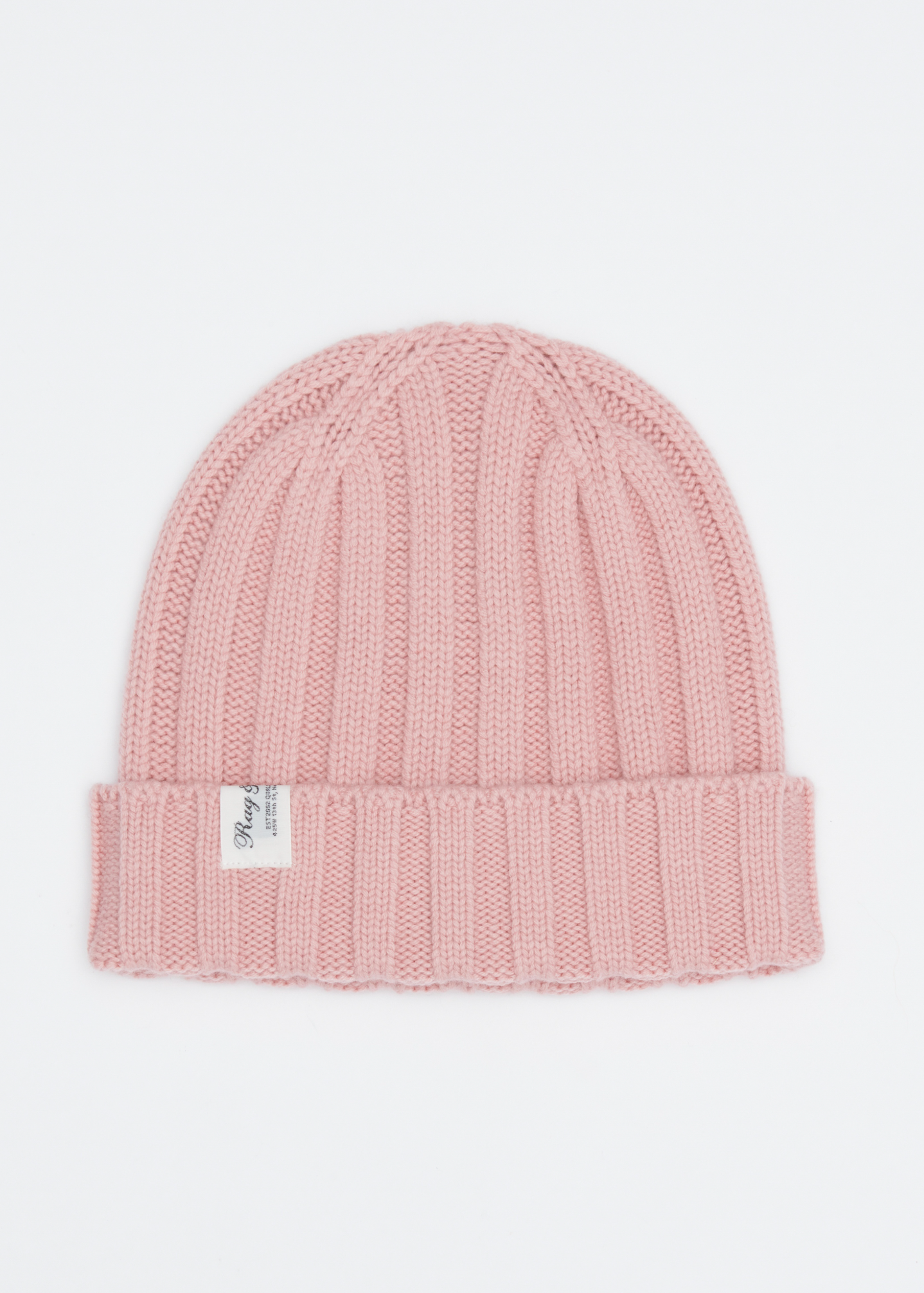 Cassidy Cashmere Beanie-Hats-RAG & BONE-Pink-1-Mercantile Portland
