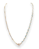 Celeste Diamond Lock Necklace-Jewelry-Paula Rosen-OS-Mercantile Portland