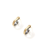 Celine Yellow Gold Teardrop Hoop Earring-Jewelry-Rene Escobar-Mercantile Portland