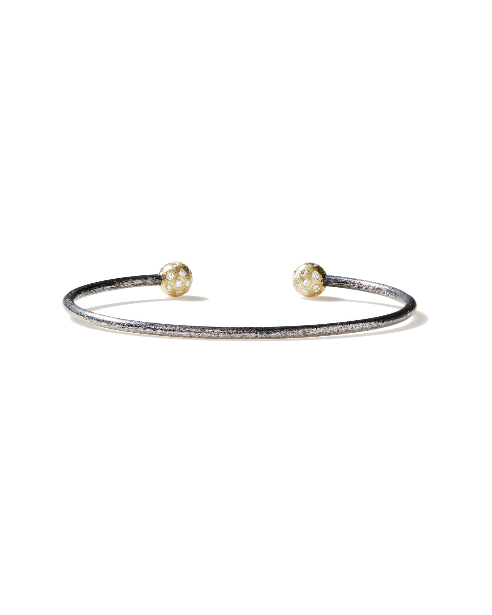 Ceres Diamond Ball Cuff-Jewelry-Rene Escobar-O/S-Mercantile Portland