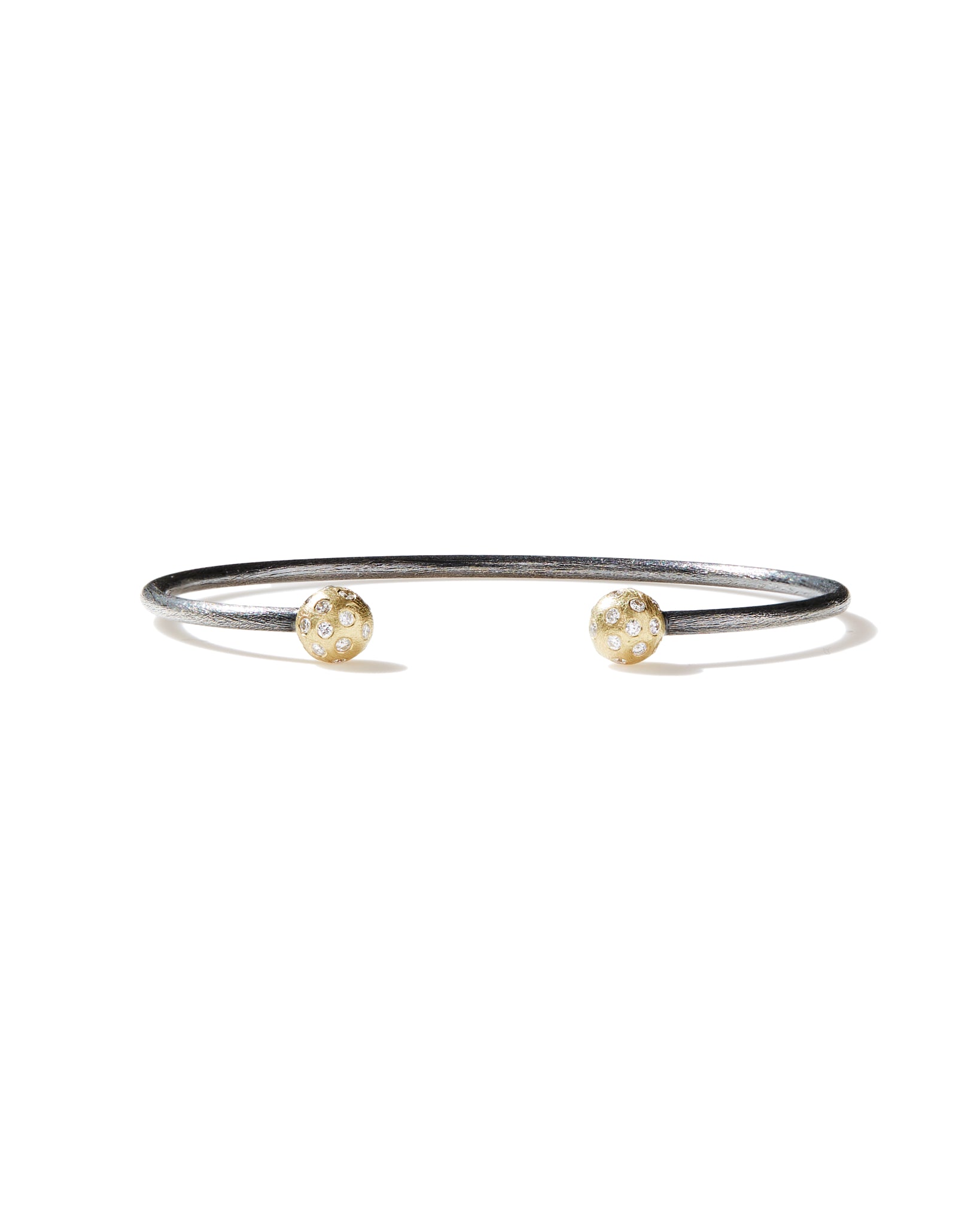 Ceres Diamond Ball Cuff-Jewelry-Rene Escobar-O/S-Mercantile Portland