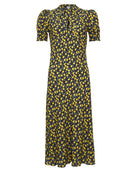 Cerise Day Dress-Dresses-Ines de la Fressange-Lemon • Ines de la Fressange-34-Mercantile Portland