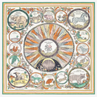 Chance 70 X 70 cm Scarf-Accessories-Inoui Editions-Multi-OS-Mercantile Portland