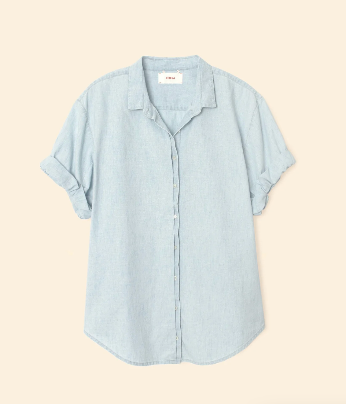 Channing Shirt-Clothing-Xirena-Air Blue-XS-Mercantile Portland