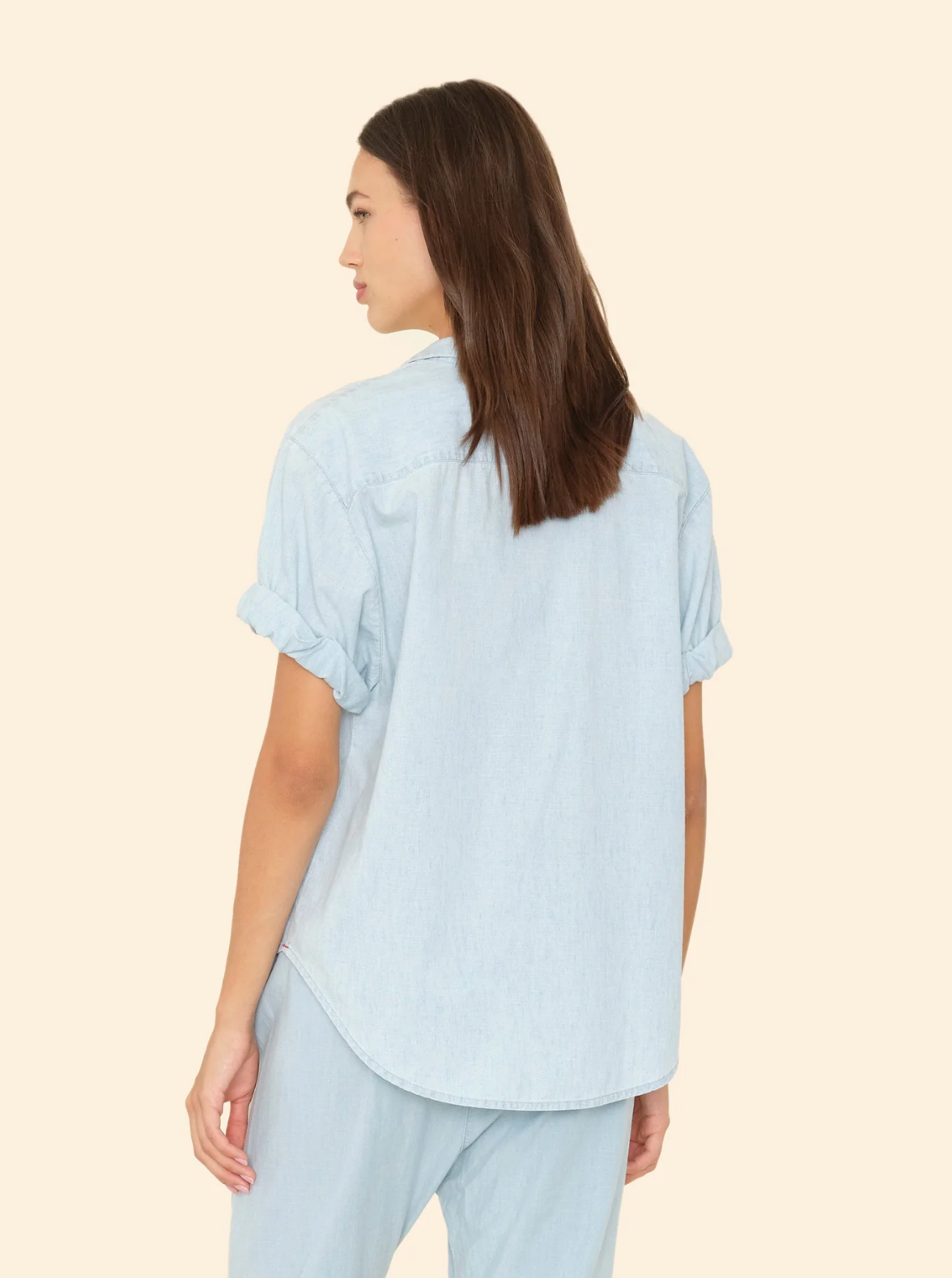Channing Shirt-Clothing-Xirena-Air Blue-XS-Mercantile Portland