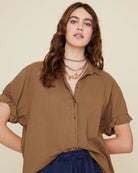 Channing Shirt-Shirts-Xirena-Acorn-XS-Mercantile Portland