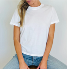 Charolette Crew Neck Tee-T-Shirts-Your Friends T-Black-XS-Mercantile Portland