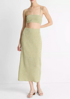 Checked Midi Skirt-Clothing-Vince-Herbaria Combo-XXS-Mercantile Portland
