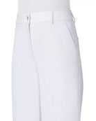 Chiara High-Rise Stretch Wide Jeans-Clothing-Akris Punto-Cream • Akris Punto-2-Mercantile Portland