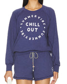 Chill Out Raglan Sweatshirt-Clothing-Sundry-Deep Sea Navy-XS-Mercantile Portland