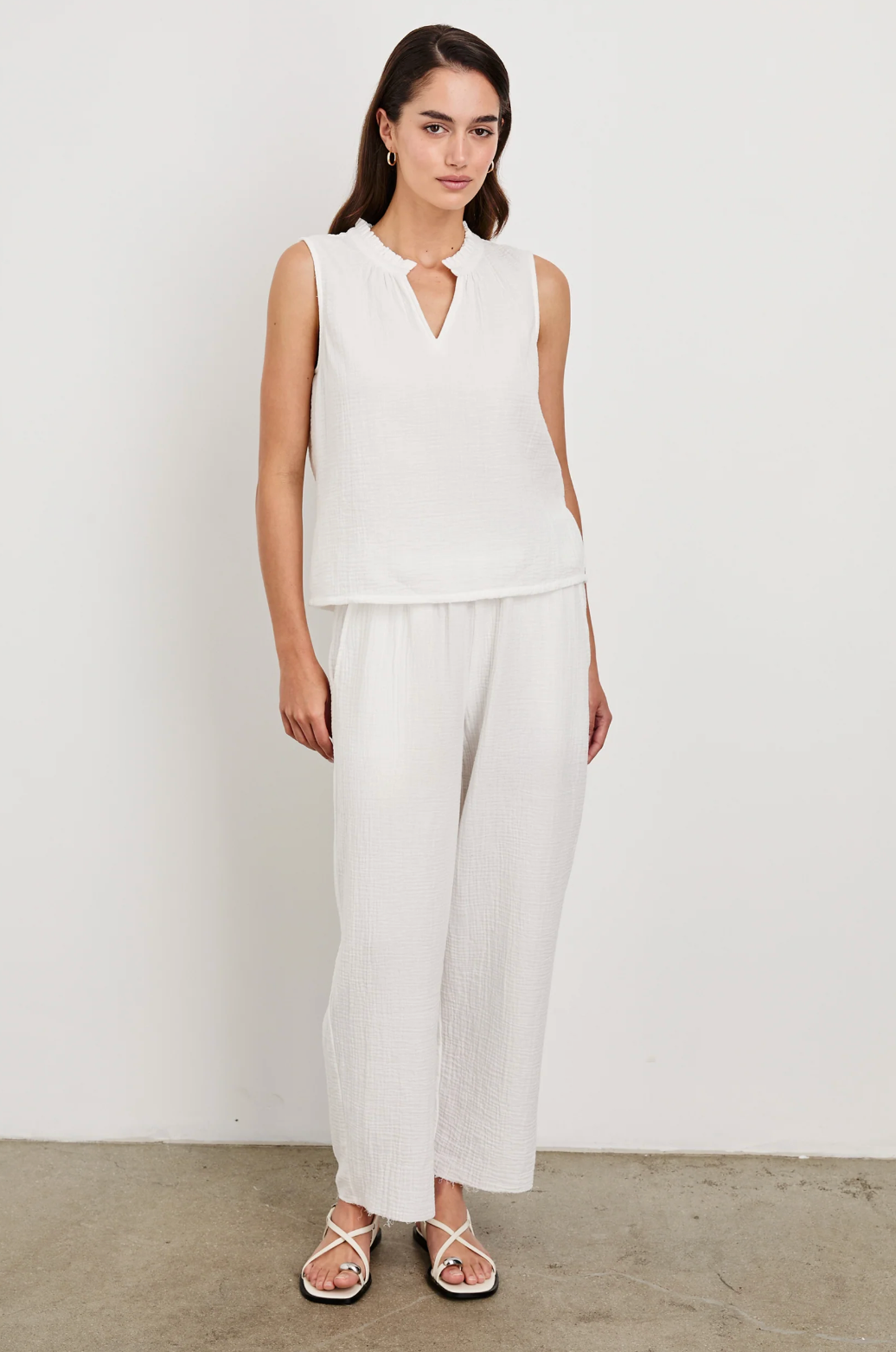Christy Top-Clothing-Rails-White-XS-Mercantile Portland
