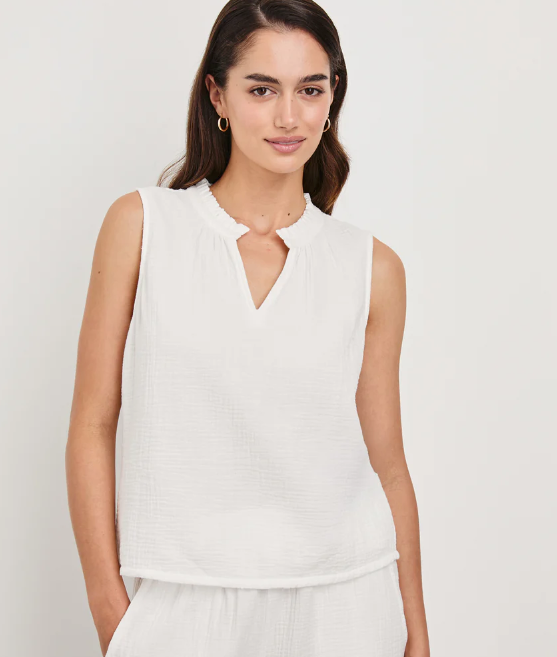 Christy Top-Clothing-Rails-White-XS-Mercantile Portland