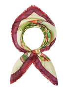 Cialda Reversible Scarf-Accessories-Franco Ferrari-Raspberry / Rust-OS-Mercantile Portland