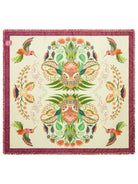 Cialda Reversible Scarf-Accessories-Franco Ferrari-Raspberry / Rust-OS-Mercantile Portland
