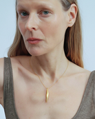 Cinder Drop Necklace in Gold Vermeil-Jewelry-Otiumberg-Gold-OS-Mercantile Portland