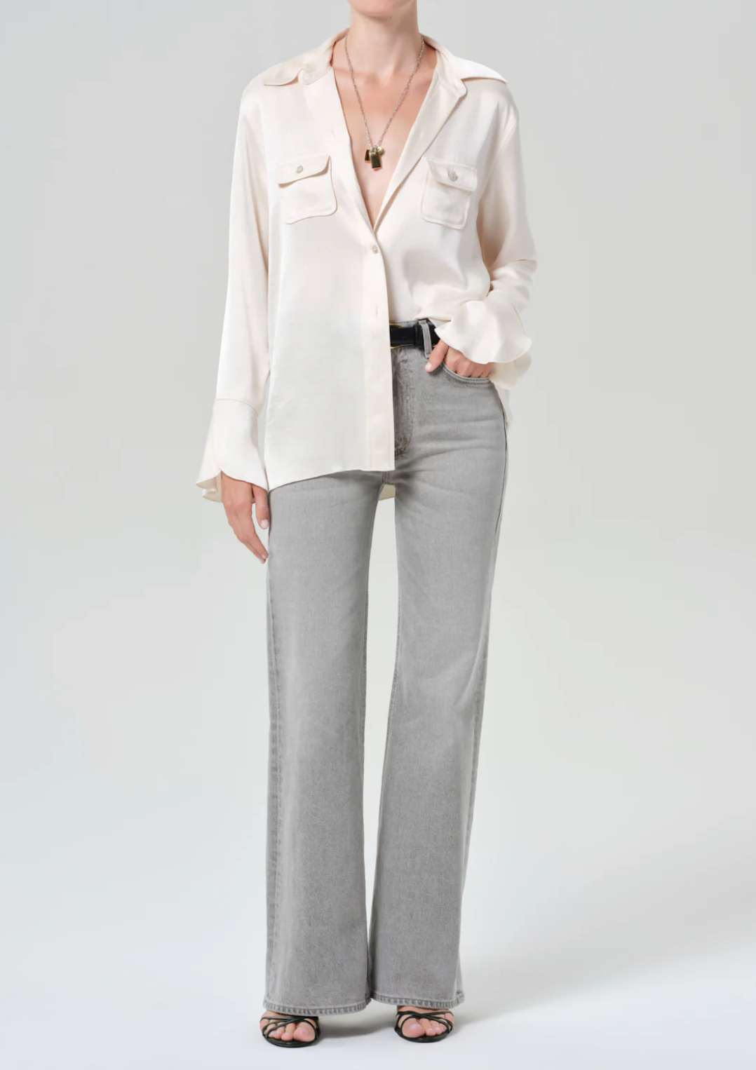 Citizens of Humanity Kimberly 70's Flare-Clothing-CITIZENS OF HUM-QRTGY-24-Mercantile Portland