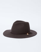 City Felt Fedora in Dark Espresso-Accessories-Rag & Bone-S-Mercantile Portland