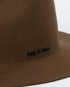 City Felt Hat-Hats-Rag & Bone-Olive Night-S-Mercantile Portland