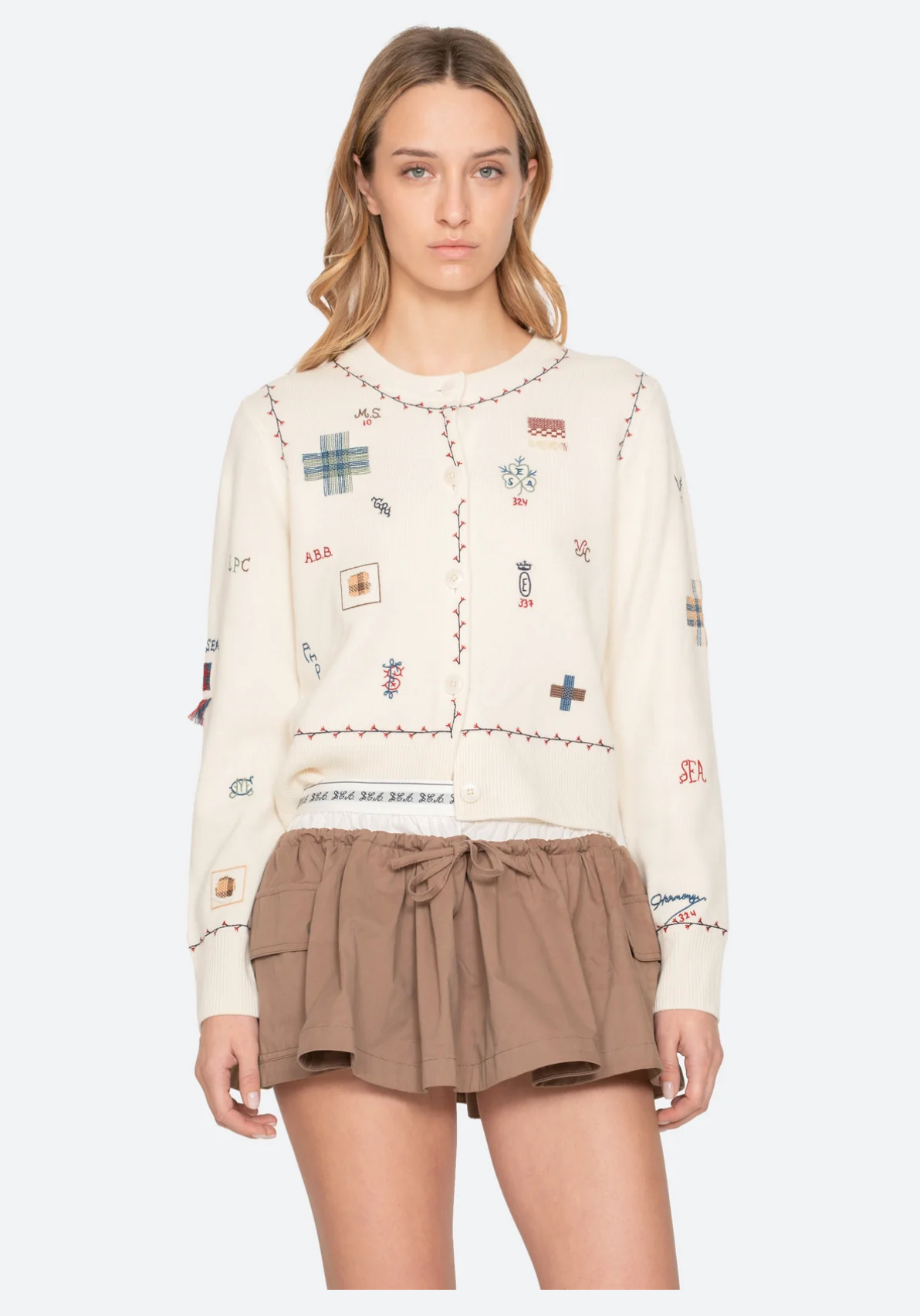 Claira Cardigan-Sweaters-SEA NEW YORK-M-Navy-Mercantile Portland