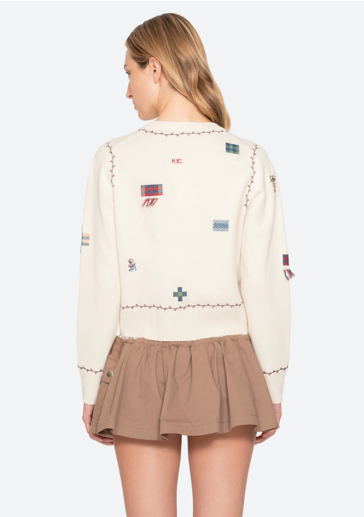 Claira Cardigan-Sweaters-SEA NEW YORK-M-Navy-Mercantile Portland