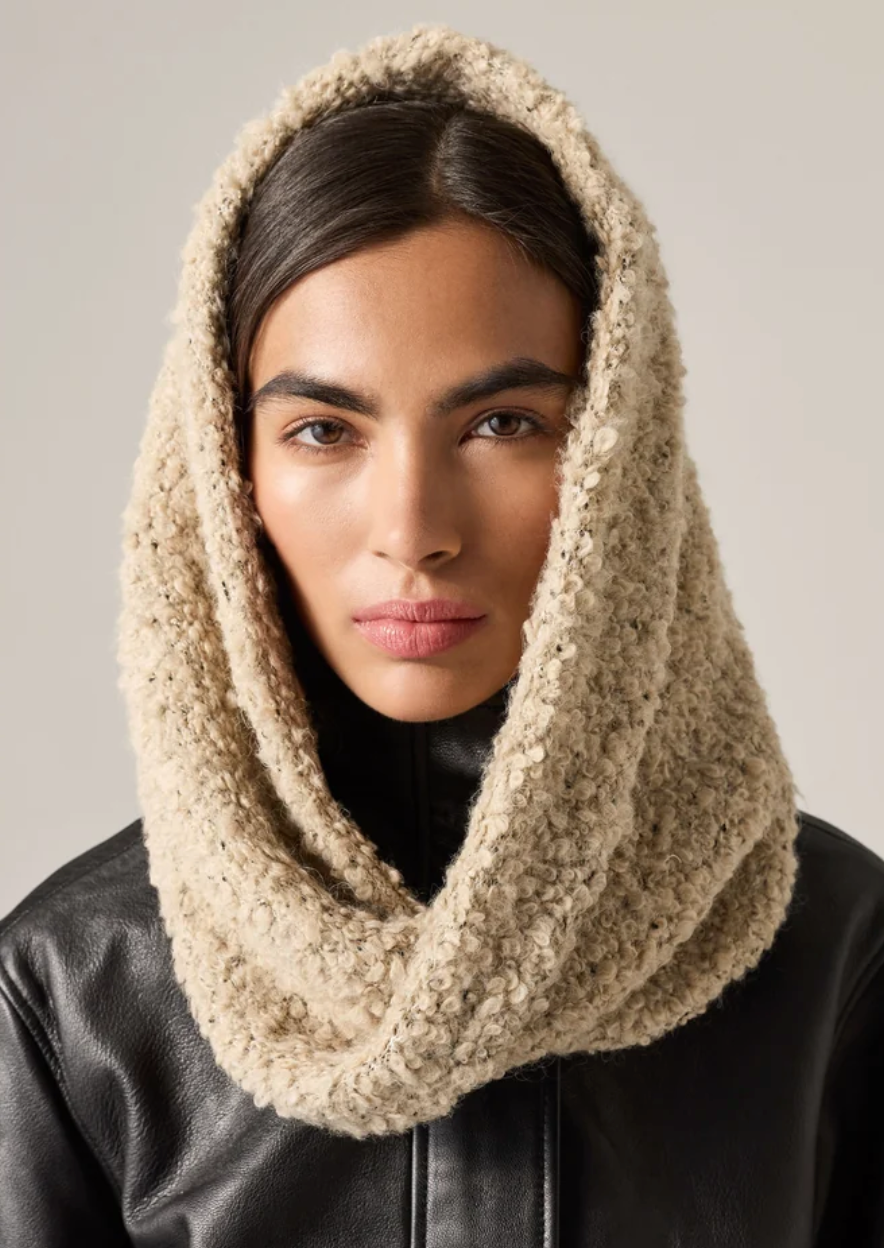 Claire Snood in Oak-Scarves and Wraps-Helen Kaminski-Oak-OS-Mercantile Portland