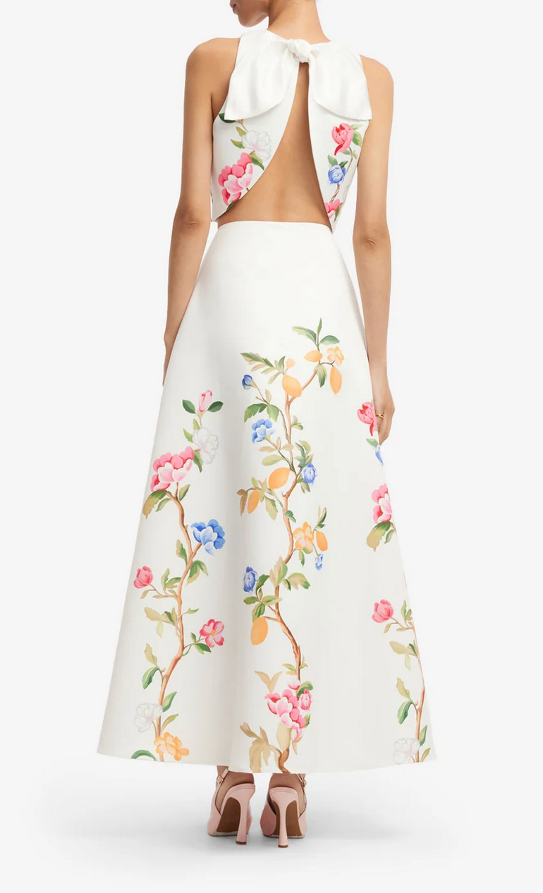Clara Maxi Skirt-Skirts and Shorts-LEO LIN-Snow-4-Mercantile Portland