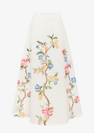 Clara Maxi Skirt-Skirts and Shorts-LEO LIN-Snow-4-Mercantile Portland
