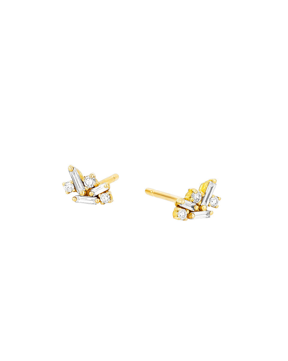 Classic Diamond Felicity Studs-Accessories-Suzanne Kalan-OS-Mercantile Portland