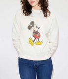 Classic Mickey Mouse Crewneck-Tops-Re/Done-Vintage White-XS-Mercantile Portland