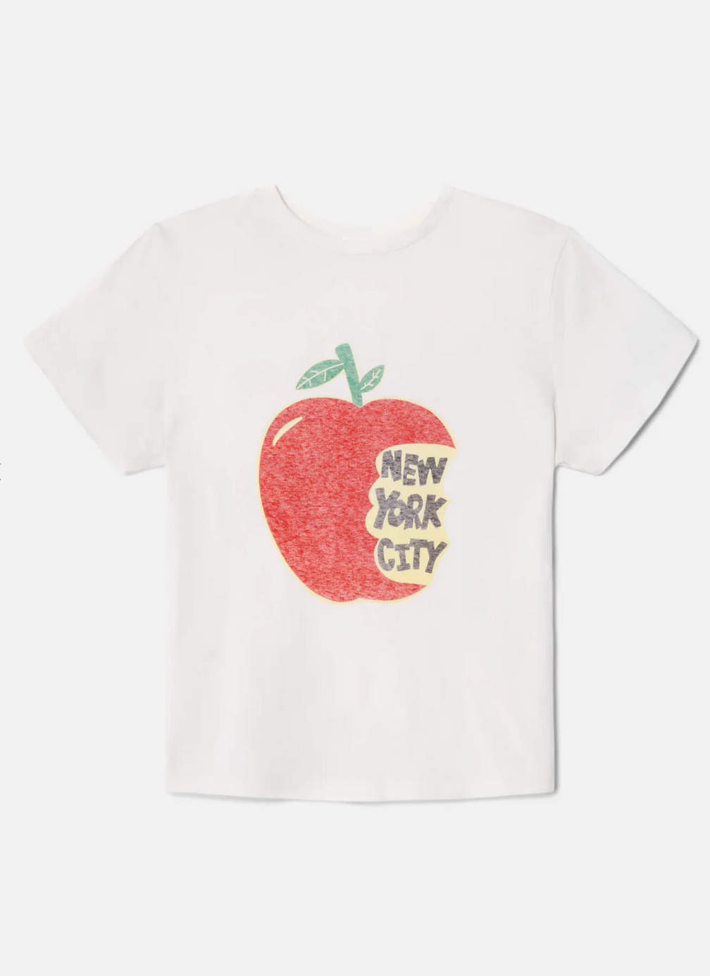 Classic "NYC" Tee-T-Shirts-Re/Done-Vintage White-XS-Mercantile Portland