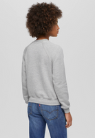 Classic "Snoopy Moon" Crewneck Sweatshirt-Clothing-Re/Done-Heather Grey-S-Mercantile Portland