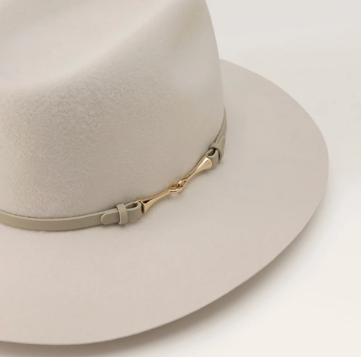 Claude Wool Fedora in Winter White-Hats-Helen Kaminski-Winter White-XS-Mercantile Portland