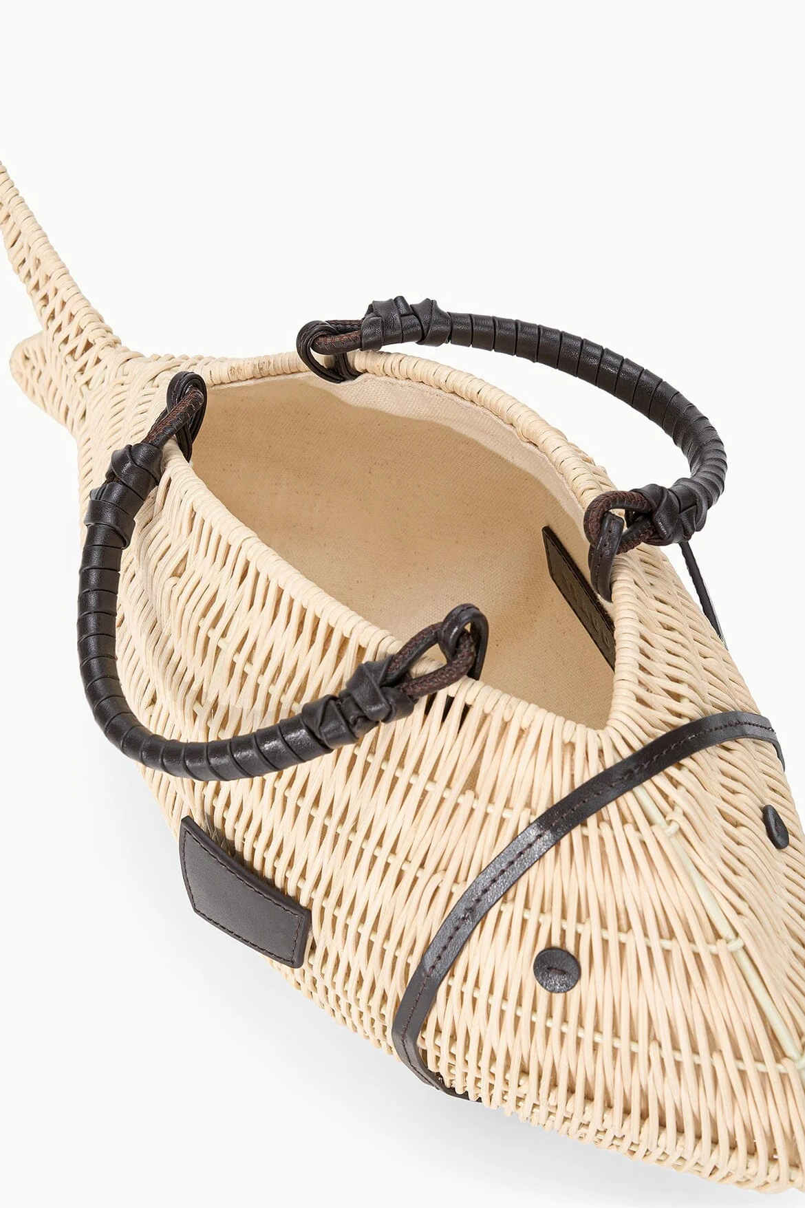 Cleo Fish Bag-Handbags-Staud-Natural-OS-Mercantile Portland