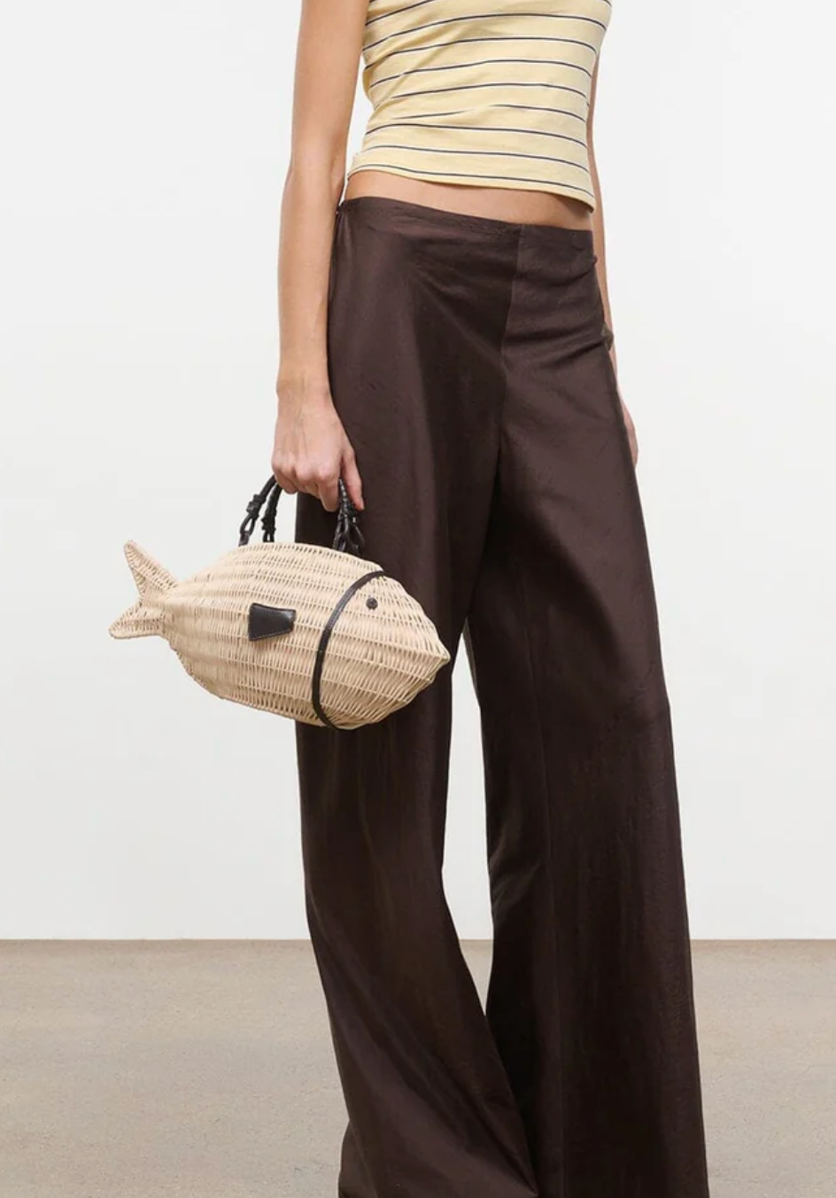 Cleo Fish Bag-Handbags-Staud-Natural-OS-Mercantile Portland